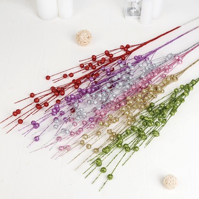 Декор блеск «Шарики», h=95 см, МИКС