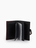 Портмоне мужское на кнопке, 3 в 1, для автодокументов и паспорта, 2 отдела, для карт, для монет, цвет чёрный, кофе - Фото 5