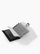 Портмоне мужское на кнопке, 3 в 1, для автодокументов и паспорта, 2 отдела, для карт, для монет, цвет чёрный, кофе - Фото 7