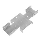 Крепеж для забора ТУНДРА krep,«х-кронштейн» 60×40 мм - Фото 2