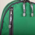 Рюкзак туристический, 21 л, отдел на молнии, наружный карман, цвет зелёный/серый - Фото 3