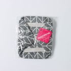 Корзина для хранения с ручками Доляна «Зигзаг», 20.5×16×12 см, серая - Фото 5