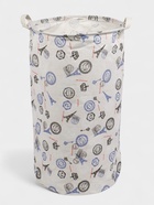 Корзина для белья Доляна «Париж», текстильная, 35×35×60 см - Фото 6