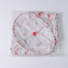 Корзина бельевая текстильная Доляна «Фламинго», 35×35×60 см - Фото 3