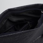 Сумка женская, отдел на молнии, наружный карман, регулируемый ремень, цвет синий - Фото 5
