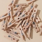 Прищепки для белья Доляна, деревянные, 2.5×0.7×0.3 см, 24 шт. - Фото 5