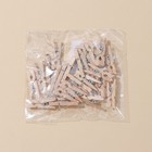 Прищепки для белья Доляна, деревянные, 2.5×0.7×0.3 см, 24 шт. - Фото 7