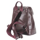 Рюкзак, наружный карман, цвет бордовый флотер - Фото 2