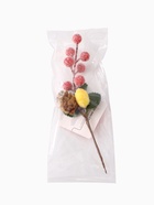 Еловая ветка декоративная «Зимнее волшебство. Грёзы», 15 см - Фото 8