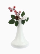 Еловая ветка декоративная «Зимнее волшебство. Грёзы», 18 см (комплект 3 шт) - фото 60080027