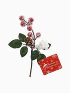 Еловая ветка декоративная «Зимнее волшебство. Грёзы», 18 см - Фото 8