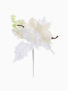 Еловая ветка декоративная «Зимнее волшебство. Грёзы», 15 см - фото 60888148