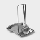 Подставка для крышки и ложки, 19.5×16 см, нержавеющая сталь - Фото 6