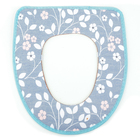 Чехол на сиденье для унитаза на липучках «Веточки», 36×43 см, цвет МИКС - Фото 5