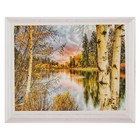 Роспись по холсту "Красота России" по номерам с красками по 3 мл+ кисти+инстр+крепеж 30*40 - Фото 2