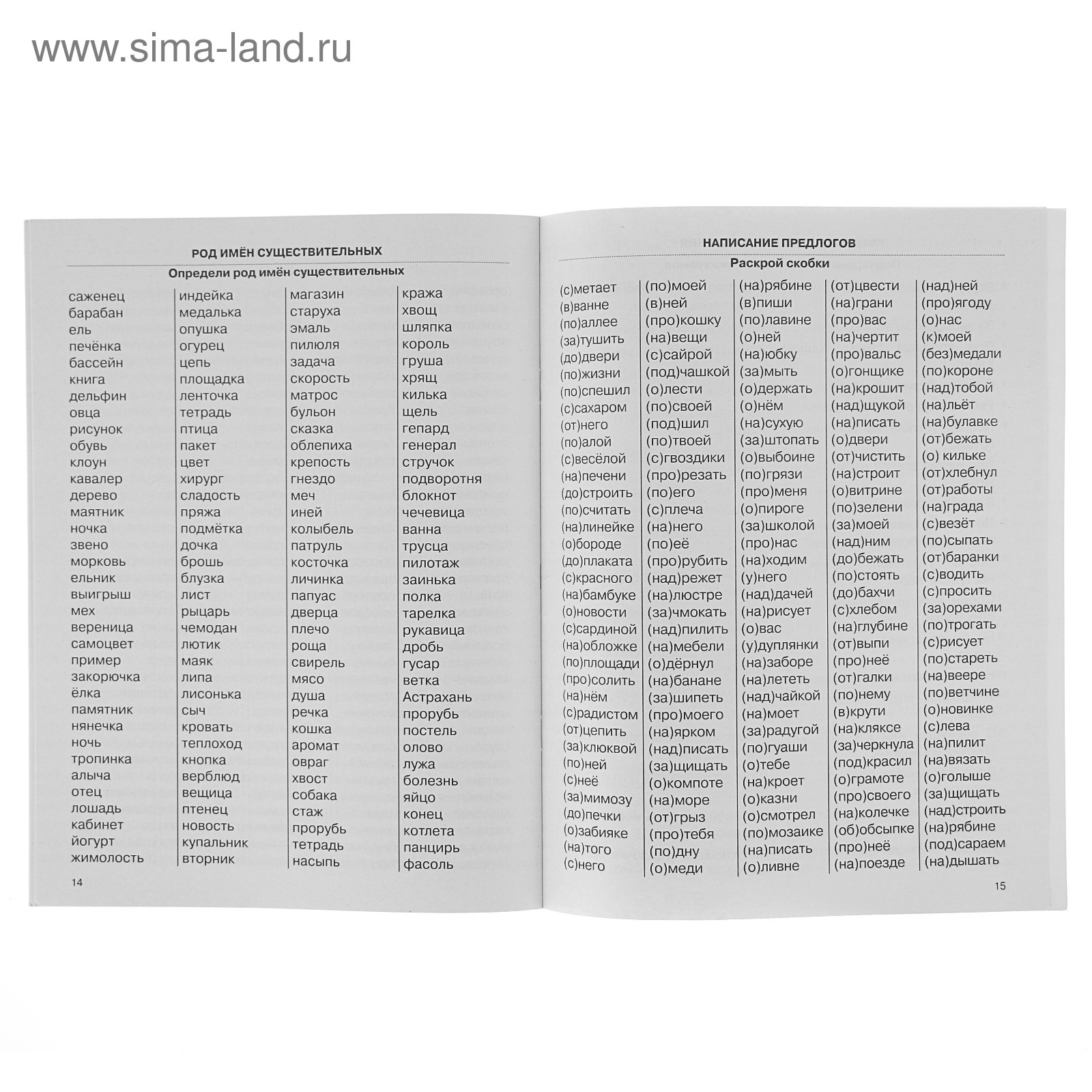 3000 примеров по русскому языку. 2 класс. Крупный шрифт. Узорова О. В.,  Нефёдова Е. А.