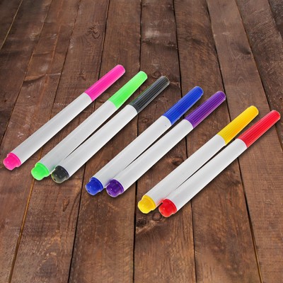 Маркер цветной на водной основе, набор 7 шт.