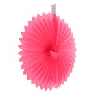 Изделие из бумаги декор «Круг», 25 см, цвет фуксия - Фото 2