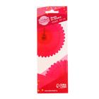 Изделие из бумаги декор «Круг», 25 см, цвет фуксия - Фото 5