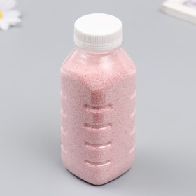 Песок цветной в бутылках "Нежно-розовый" 500гр