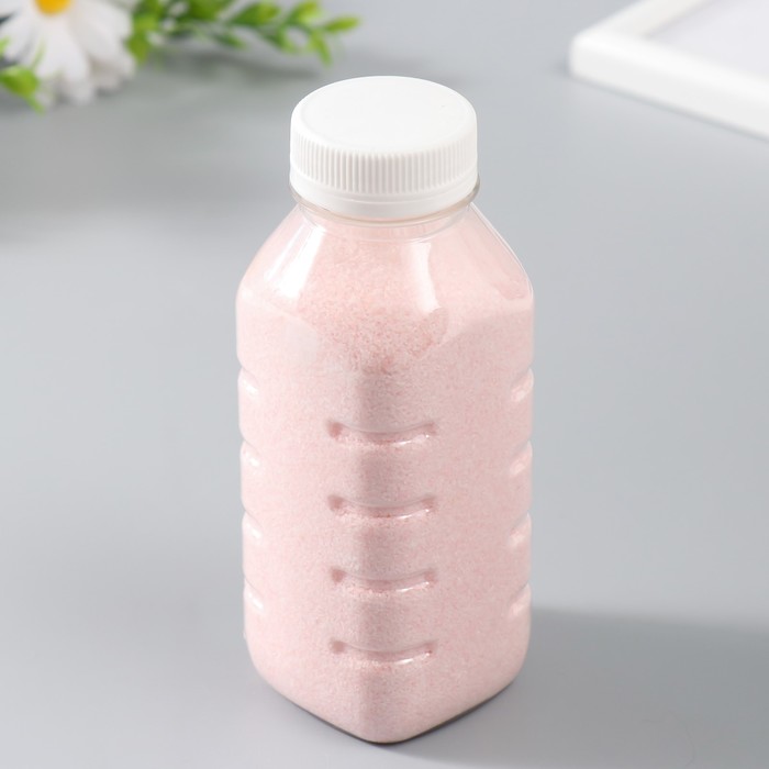 Песок цветной в бутылках "Нежно-розовый" 500гр - Фото 1