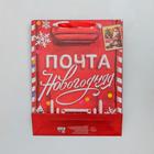 Пакет ламинированный вертикальный «Новогодняя почта», ML 23 × 27 × 8 см - Фото 4
