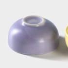 Набор для чайной церемонии «Утро», 5 предметов: 4 пиалы 50 мл, чайник 200 мл, керамика, разноцветный - Фото 5