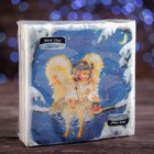 Новогодние салфетки бумажные Classic Рождественский ангел, 1 слой, 33*33 см, 50 листов - Фото 1