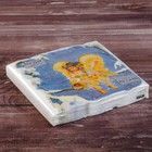 Новогодние салфетки бумажные Classic Рождественский ангел, 1 слой, 33*33 см, 50 листов - Фото 2