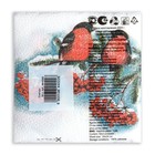 Салфетки новогодние бумажные «Снегири», 24×24 см, 50 шт. - Фото 3