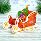 Конструктор 3D подвеска «Ёлка и сани» - Фото 3