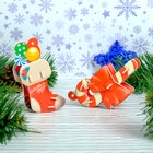 3D Конструктор-подвеска «Носок и конфета» - Фото 3