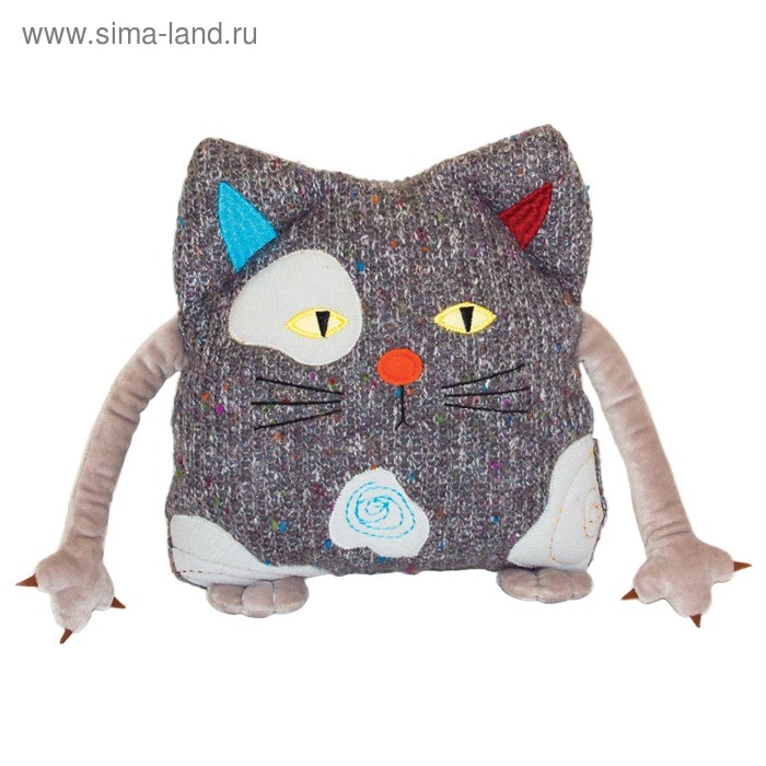 Мягкая игрушка-подушка «Кот Котейка», 25 см