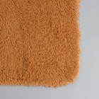 Набор ковриков для ванной и туалета Доляна «Плюшевый», 3 шт, 34×40, 40×50, 50×80 см, цвет бежевый - Фото 3