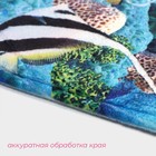 Коврики для ванной и туалета Доляна «Дельфин», 3 шт., 35×39, 40×50, 45×75 см - Фото 3
