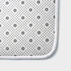 Коврики для ванной и туалета Доляна «Дельфин», 3 шт., 35×39, 40×50, 45×75 см - Фото 4