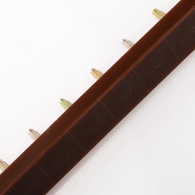 Полоса полиуретановая со штырём BASF, толщина 3 мм, 10 пар, коричневая