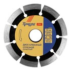 Диск алмазный отрезной ТУНДРА ПРОФИ, повышенный ресурс, сегментный, сухой рез, 115×22 мм - Фото 2