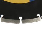 Диск алмазный отрезной ТУНДРА ПРОФИ, повышенный ресурс, сегментный, сухой рез, 230×22 мм - Фото 3