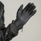 Перчатки мужские безразмерные, с утеплителем, цвет чёрный - Фото 2