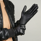 Перчатки мужские безразмерные, подклад искусственный мех, цвет чёрный - Фото 2