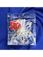 Ёлочная игрушка «Зимнее волшебство. Узорчатая снежинка», d=13.2 см, прозрачный, МИКС - Фото 4