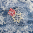 Украшение ёлочное "Снежинка морозная" d-16 см - Фото 4