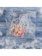 Ёлочная игрушка «Зимнее волшебство. Карета», блеск 11?12 см, прозрачный (комплект 2 шт) - фото 53903905