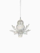 Ёлочная игрушка «Зимнее волшебство. Сова перелив», 9×10 см, прозрачный перелив - Фото 5