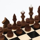 Шахматы деревянные обиходные 29.8 х 29.8 см, король h-7.2 см, пешка h-4.5 см - фото 3820405