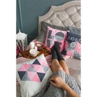 Наволочка декоративная Этель «Любовь» 40х40 см, велюр, 100% п/э - Фото 5