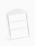 Подставка под серьги на 12 пар QF, 14×6×18 см, оргстекло 3 мм, прозрачная - Фото 2