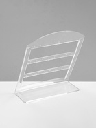 Подставка под серьги на 12 пар QF, 14×6×18 см, оргстекло 3 мм, прозрачная - Фото 5