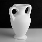 Гипсовая фигура ваза: амфора, 34 х 28,5 х 21 см - Фото 2